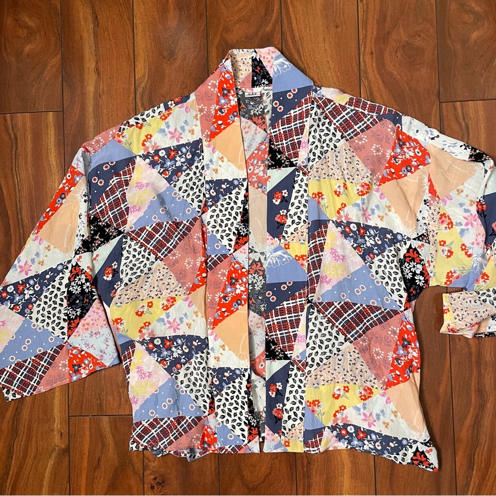 Gap Patchwork Swing Topper Jacket - image 8